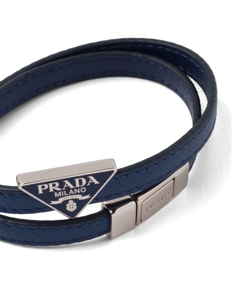 prada bracelets 2014|Prada leather bracelets.